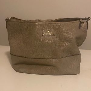 Taupe Kate Spade handbag